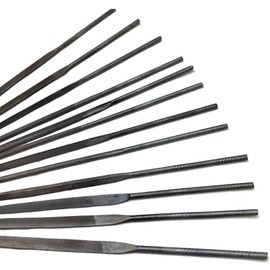 European Style Precision Needle File Set 12 Pc Cut 2 Jewelry Swiss Pattern Tool