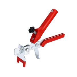 QWORK Tiling Locator Nivelliersystem, Nivelliersystem für Fliesen, Keramikfliesen Installationswerkzeug, Rot