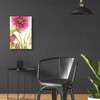 Epic Art 'Pink Wildflower' by Dawn Derman, Acrylic Glass Wall
