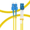 FLYPROFiber- 2M OS2 SC to LC Fiber Patch Cable |