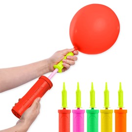 AEX AEX Balloon Pump - Manual for Balloon Arch Kit, Perfect for Fitness & Yoga Balls [Red]