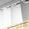 Vertical Blind Repair Vane Savers, Electroplated Vertical Blinds Repair Kit,