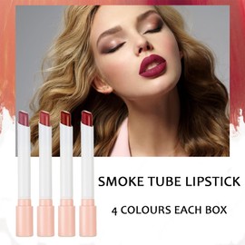 Tongyend Matte Lipstick Sets,4Pcs Long Lasting Lipstick,Highly Pigmented Non-Stick Cup Not Fade Waterproof Lipstick,Velvet Nude Lipstick Lip Gloss Full-Coverage Lip Color Lipsticks (Set A)