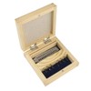 Tap and Die Set 15 pcs. In a Wooden Box