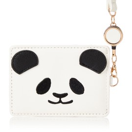 ARDI A39 Pass Case with Reel, Panda, Black