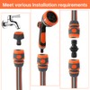 CAKKVDE 10pack Garden Hose Connector for Hose Pipe, Outside Tap