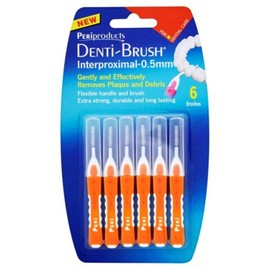 Denti-Brush Six Interproximal Brush, 0.5 mm