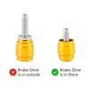 MUQZI 5 Sets Bicycle Brake Olive Connecting Insert Kit for