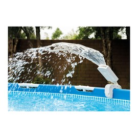 Intex Multi-Color LED Pool Fountain for Above Ground Pools, Fits Metal Frame and Ultra Frame Pools