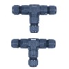 ZONADAH Pack of 2 T-type 3-way IP68 waterproof electrical cable