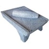 always-quality New Mexican Genuine Mexican Azteca Manual Volcanic Lava Rock Metate Y Mano #10