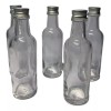 Tequilera Redonda 50 Ml, Tapa Aluminio (10pz)