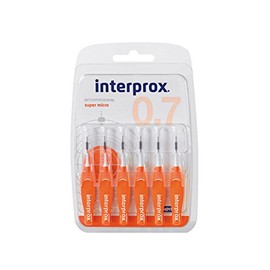 Interprox Interdental Brushes Orange Super Micro Pack of 6