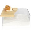 HOMURY 1 x Hamster Sand Bath: Acrylic Hamster Bath Box,