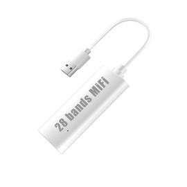 Global Portable Mini Wireless WiFi 6 Moblie Hotspot, No SIM/Contract Needed, Flexible Multi-Carrier Auto-Switch, 8 Devices, International Compact Hotspot Routers for Travel/Phone/Computer/Car Radio