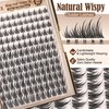 Wispy Lash Clusters Kit Fairy Lash Extension Kit Natural Cluster