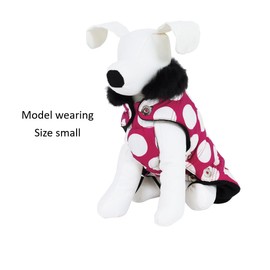 Wouapy 90095 Dog Pet Coat, Bubble Pink, X-Small