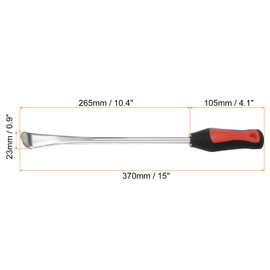HARFINGTON Tire Spoon Lever 15 Inch CR-V Tire Changing Spoons Removal Tool with Non-Slip Handle for Car Bike Motorcycle
