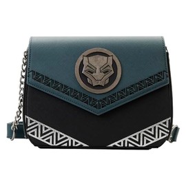 Loungefly Black Panther Wakanda Forever Crossbody Bag for Women Standard