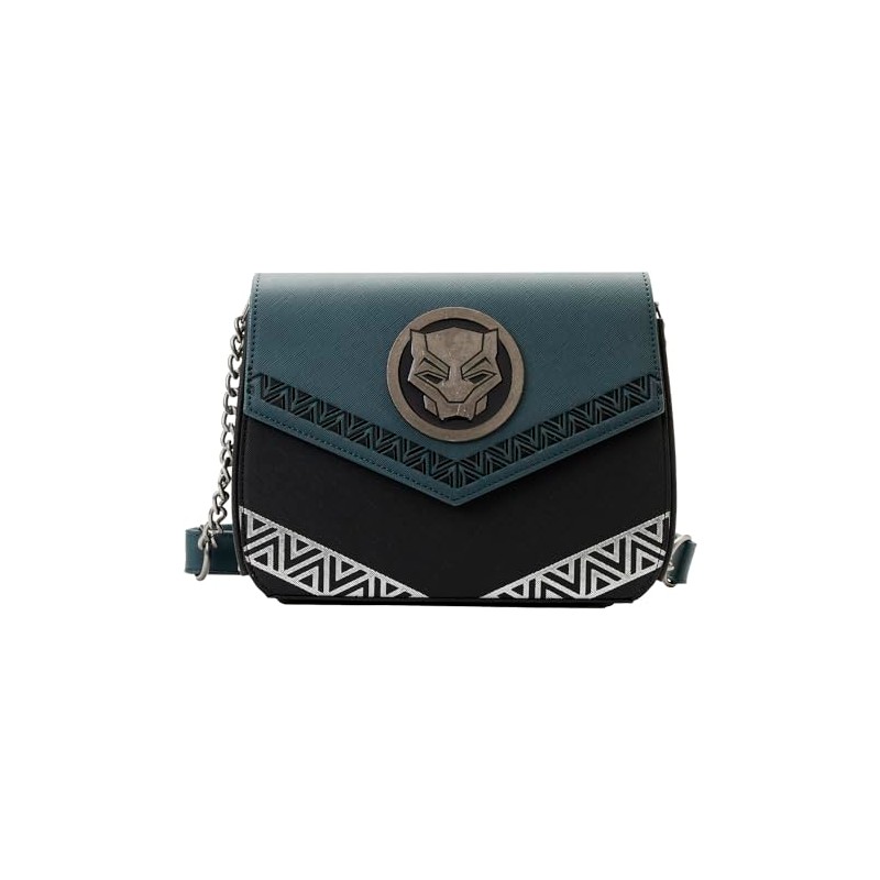 Loungefly Black Panther Wakanda Forever Crossbody Bag for Women Standard