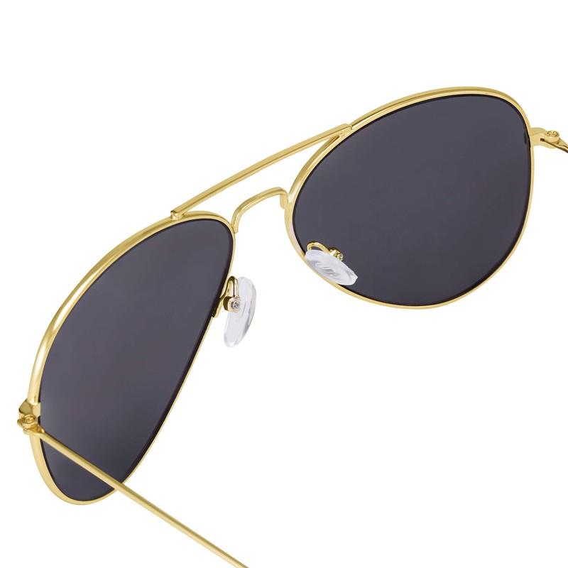 La Optica B.L.M. UV400 Unisex Pilot Sunglasses Retro Colours Single