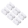 100pcs Spring Wire Connectors 10A 220V 2 Pin Push Quick