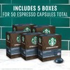 Starbucks by Nespresso Vertuo, Dark Roast Espresso, 50-count Espresso Pods,