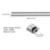 sourcing map Heating Element Coil Wire AC220V 3000W / AC110V