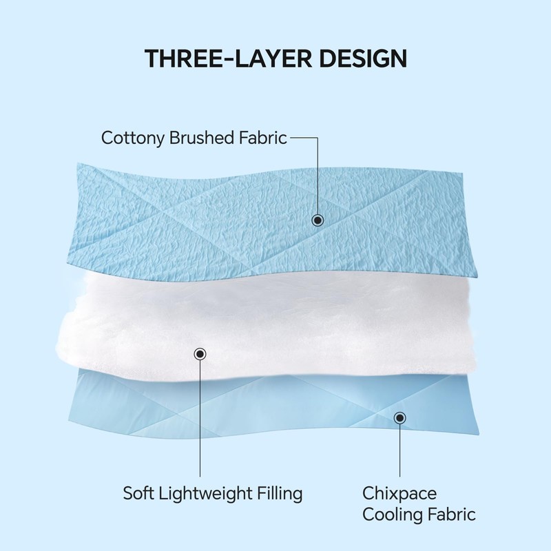 ChiXpace Cooling Comforter King/Cal King Size - Lightweight Summer Comforter