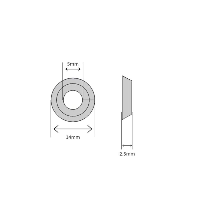 No.8 A2 Stainless Steel Screw Cup Washers - To fit