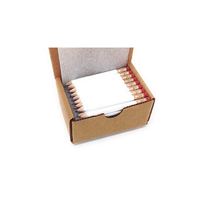 Half Pencils with Eraser - Golf, Classroom, Pew, Short, Mini,