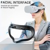 SUPERUS Face Cover Pad & Glasses Spacer Compatible with Oculus/Meta
