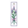 Trimits Lavender Counted Cross Stitch Bookmark Kit