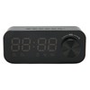 Bluetooth Speaker Alarm Clock Radio Digital LED Display Subwoofer Mini