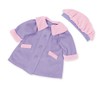 Bayer Design 46cm Coat and Cap for Dolls (Lavender)