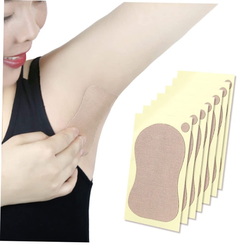 TOVINANNA 4sets Hydrocolloid Patches Armpit Sweat Pads Block Pad for