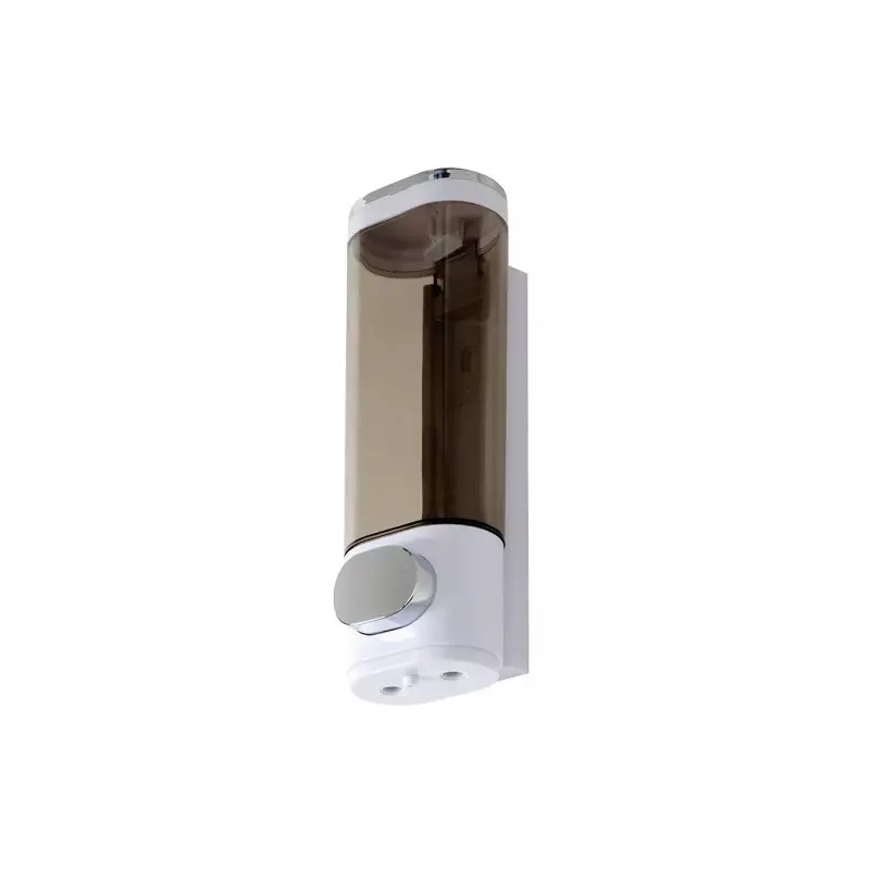 Unknown 화이트 물비누용기 벽걸이 디스펜서 1구 300ml White Wall-Mounted Soap