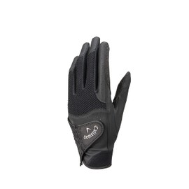 Callaway Glove HYPER GRIP LH WMS BLK 20 23 (20 cm, Left Hand Worn [Right Handed]), Black, Women's