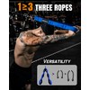 MANUEKLEAR Tricep Rope Cable Attachment Handles, Greater Range of Motion,