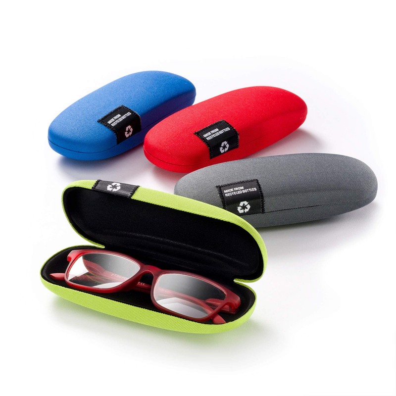 FEFI - Hard case glasses case with fabric cover made