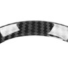 4 Pcs Air Outlet Cover Carbon Fiber Style Dashboard AC