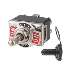 Unbranded 2pcs Heavy Duty 20A 250V Toggle Switch Control 2 Pole Double Throw 6 Term On/Off