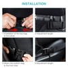 IHHTRHET Car Backseat Organizer with 10" Touch Screen Table Holder,