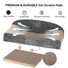 FUKUMARU 26 Inch Cat Scratcher Cardboard Lounge Bed, 2 Reversible