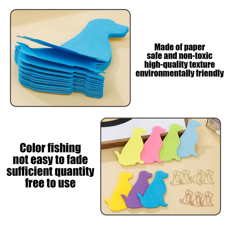 13 Pieces 390 Dog and Cat Notes, 13 Pieces Animal