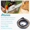 Atunee Starter Pulley Recoil Spring Kit Fit for Husqvarna 51