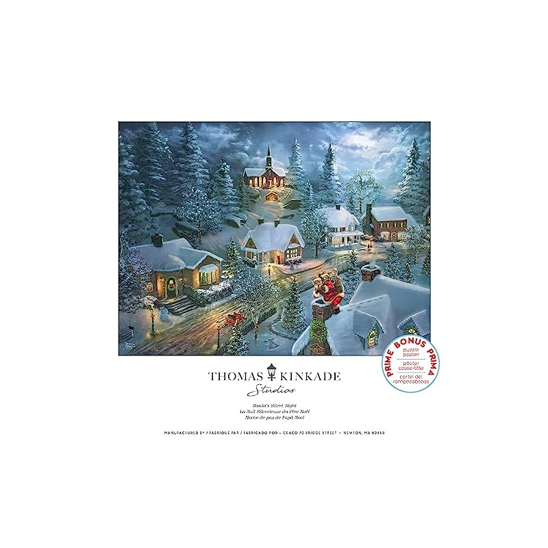 Ceaco - Holiday - Santa Silent Night - Rompecabezas de
