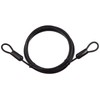 [Travel Collection] TRC7099 Security Wire, Black, 0 mm, black