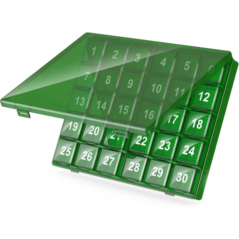 DOHIMGIO Monthly Pill Organizer Once a Day 30-Day Pill Organizer