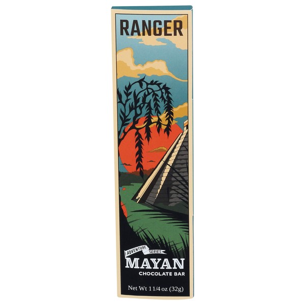 Ranger Chocolate Mayan Chocolate Bar 32 Gram, 32 GR
